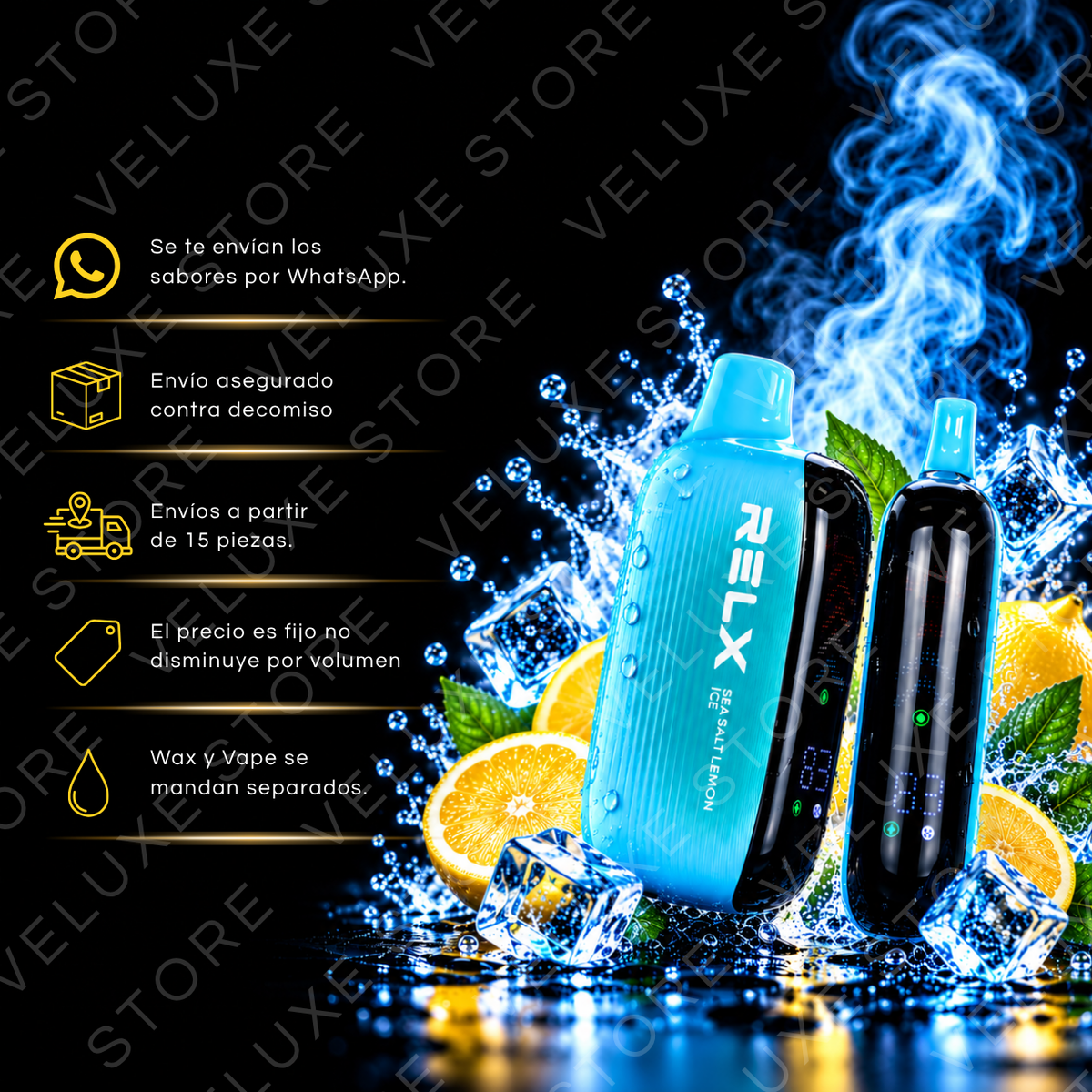 Relx Nova -  30,000 puffs (Con seguro)
