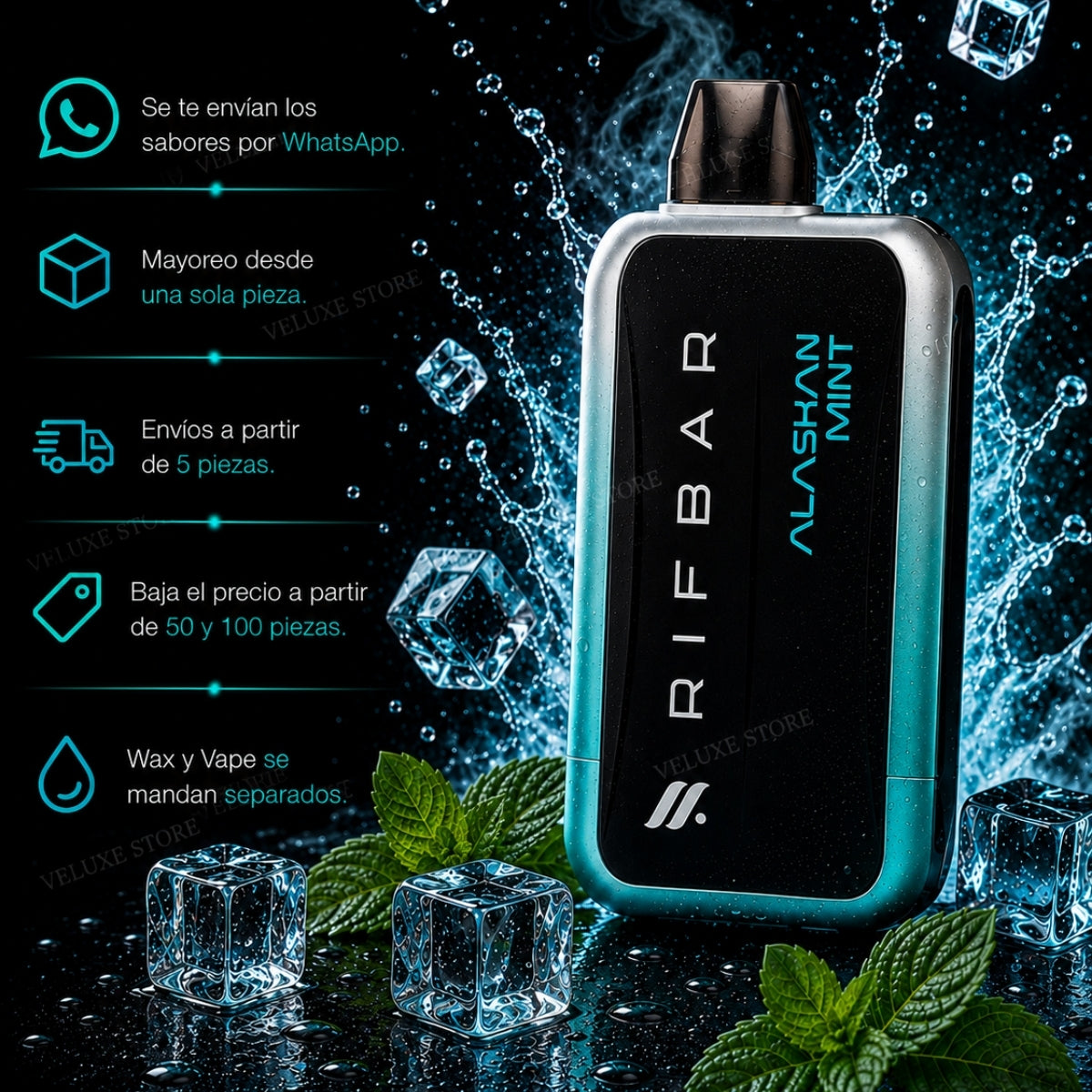 Rifbar Turbo X - 15,000 puffs.