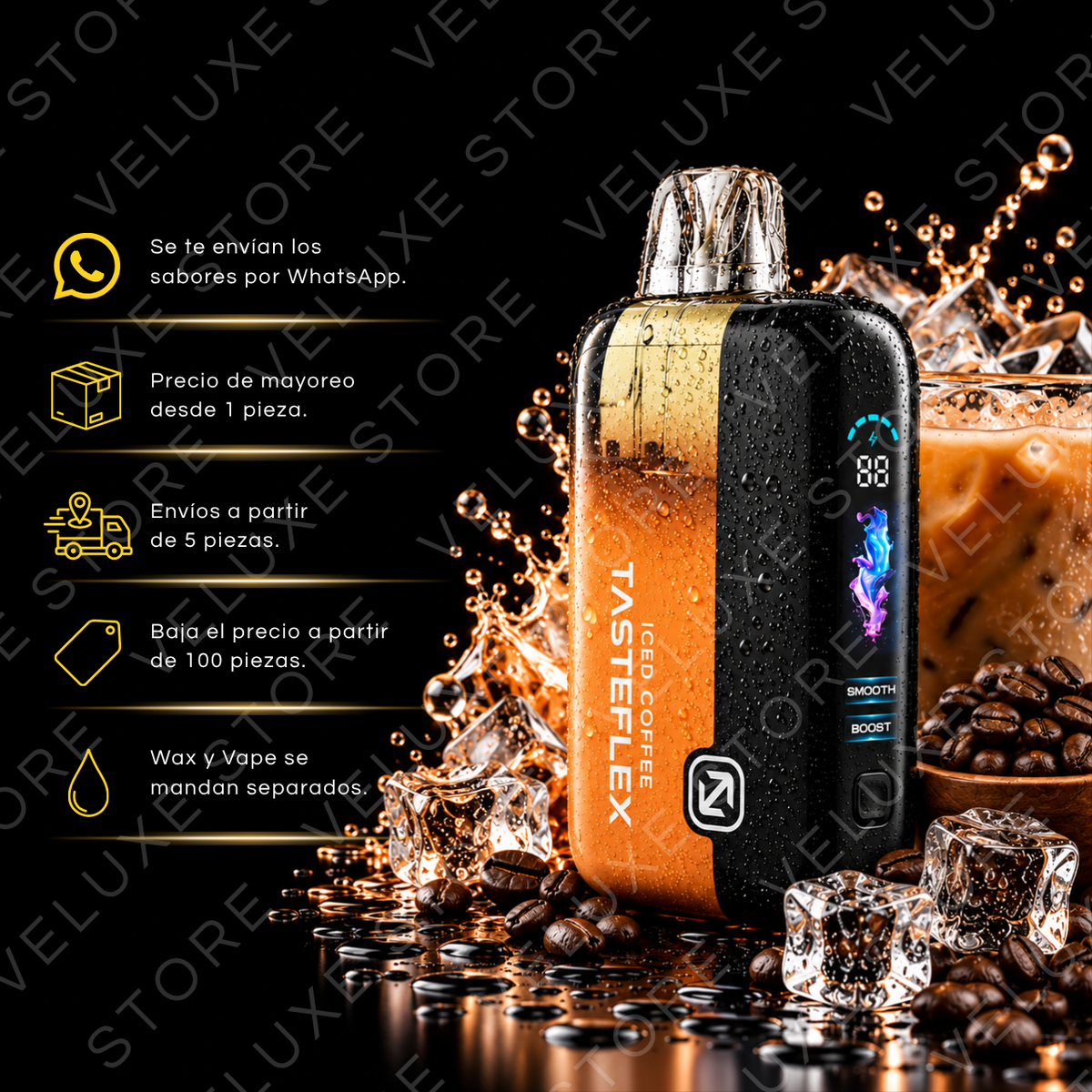 Tasteflex - 50,000 puffs.