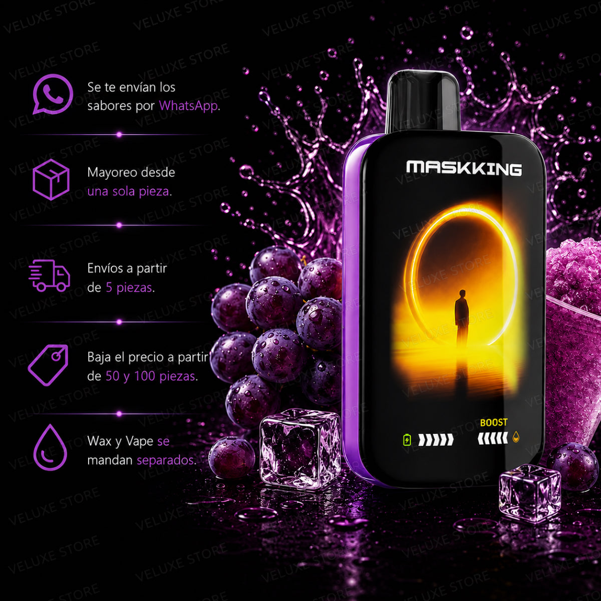 Maskking Monster - 100,000 puffs.