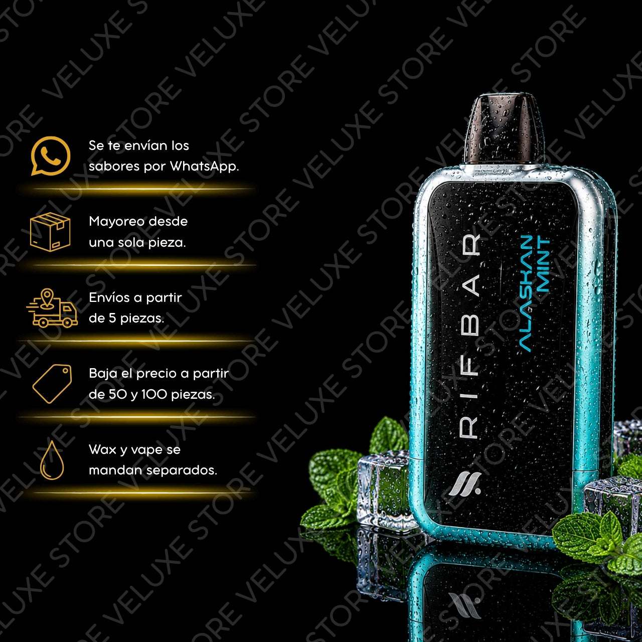 Rifbar Turbo X - 15,000 puffs.