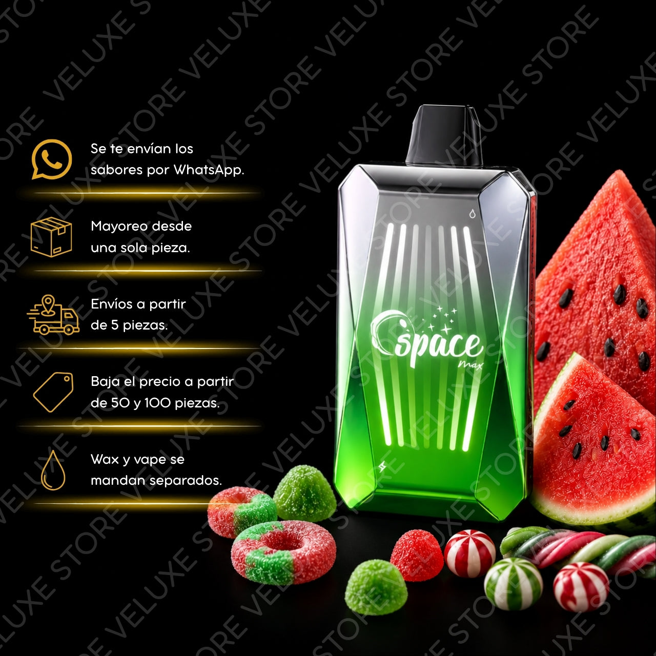 Space - 20,000 puffs.