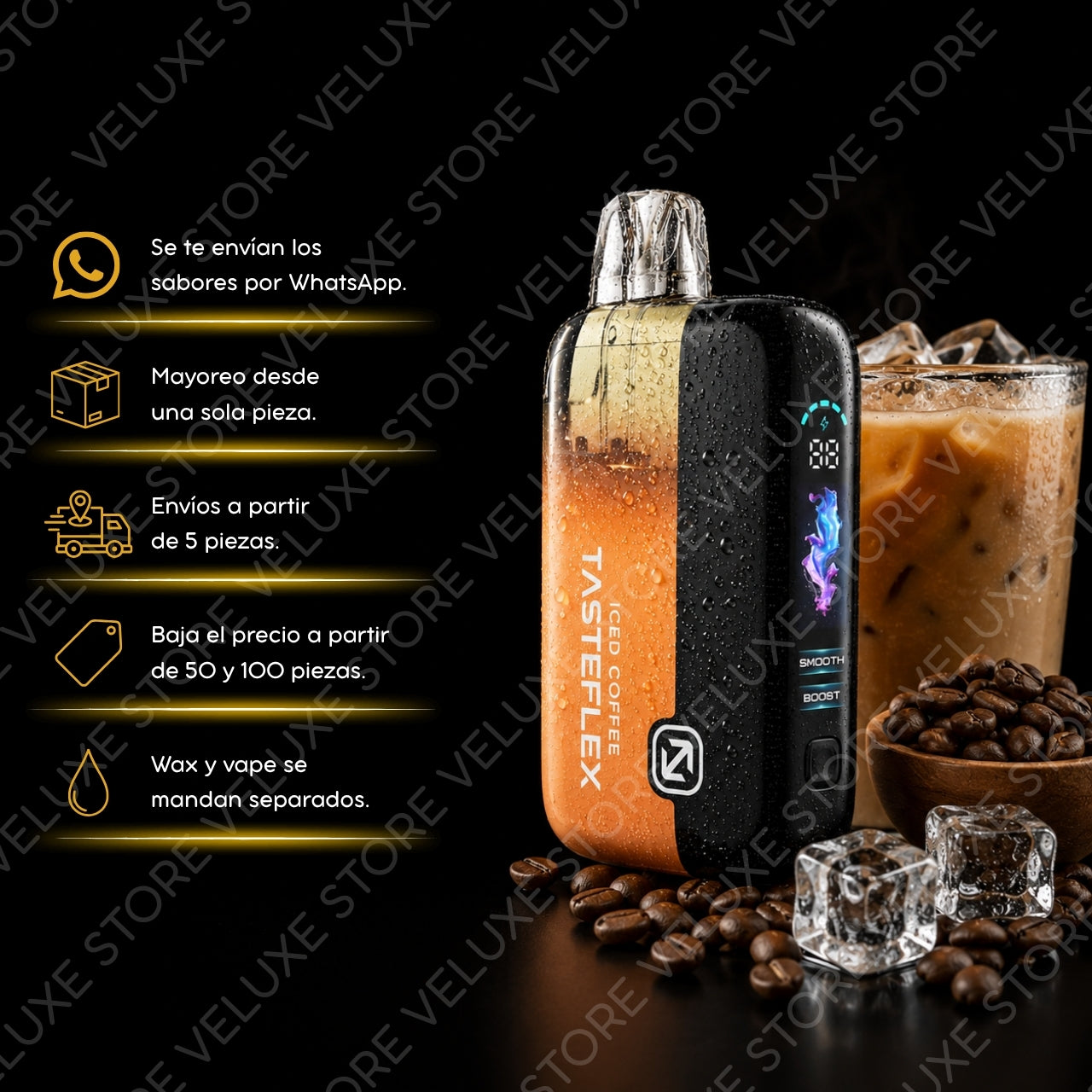 Tasteflex - 50,000 puffs.