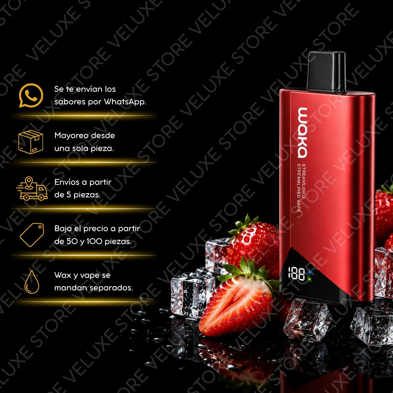 Waka Slim - 12,000 puffs.