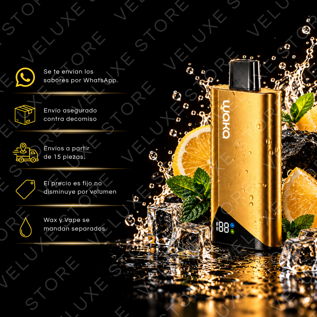 Waka Slim - 12,000 puffs (Con Seguro)
