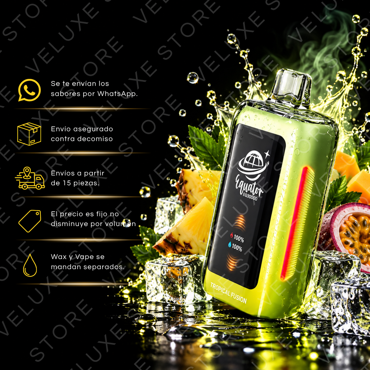 Equator - 30,000 puffs (Con Seguro)