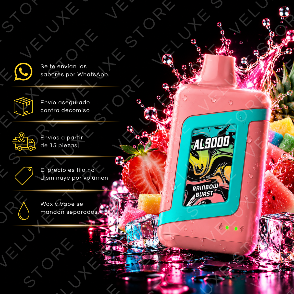 Novo Bar - 9,000 puffs (Con Seguro)