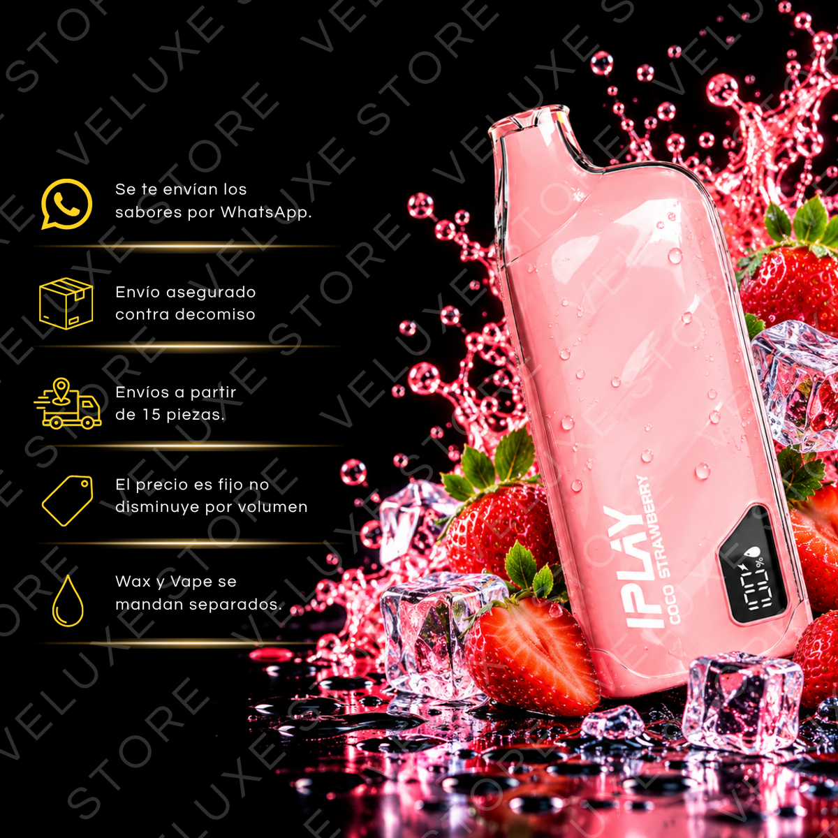 iPlay Box Pro - 15,000 puffs (Con Seguro)