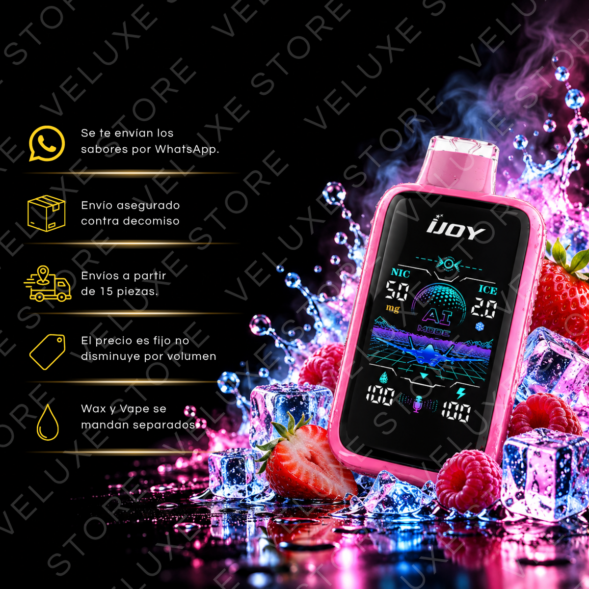 IJOY Uranus - 40,000 (Con Seguro)