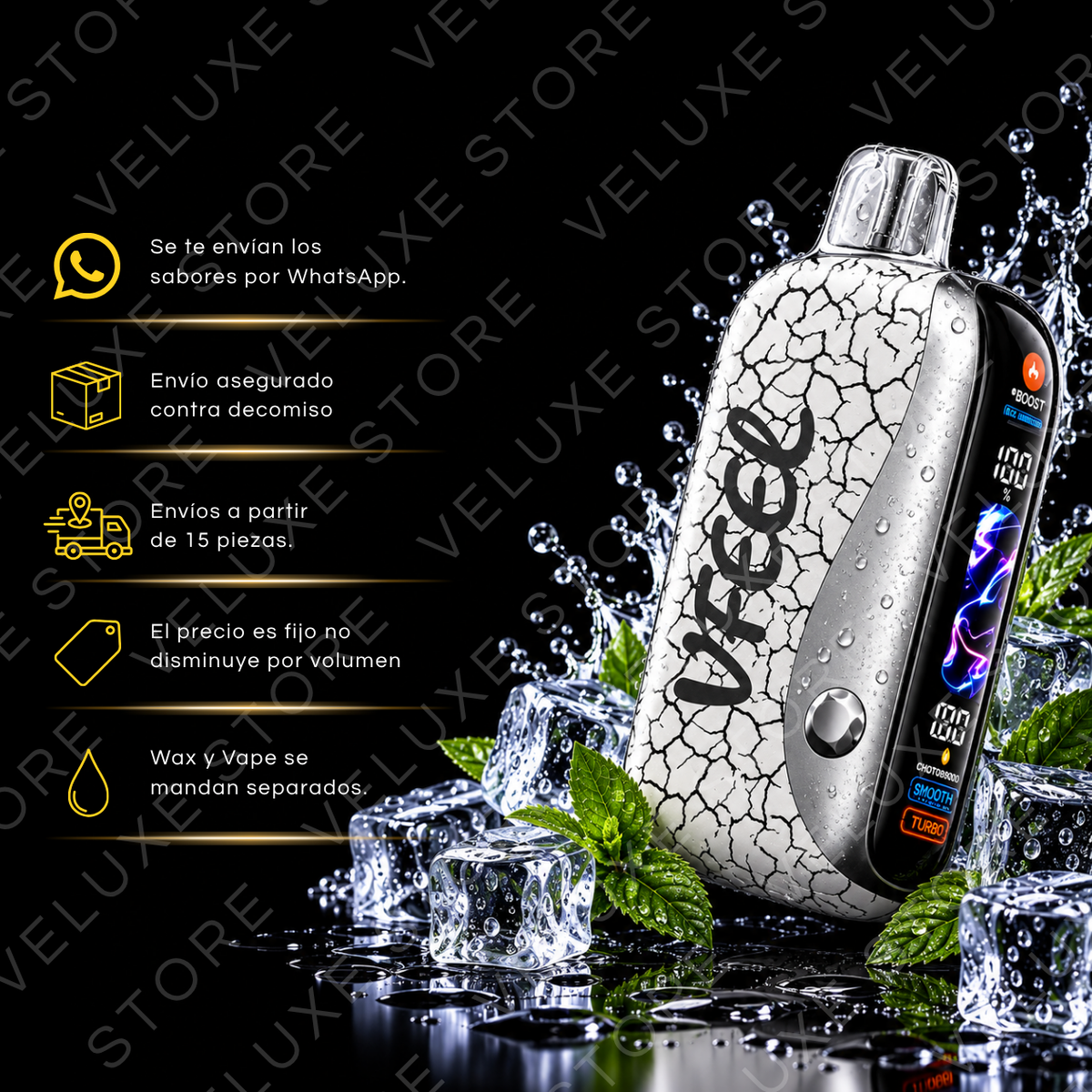 VFEEL F*ck Off -  50,000 puffs (Con seguro)