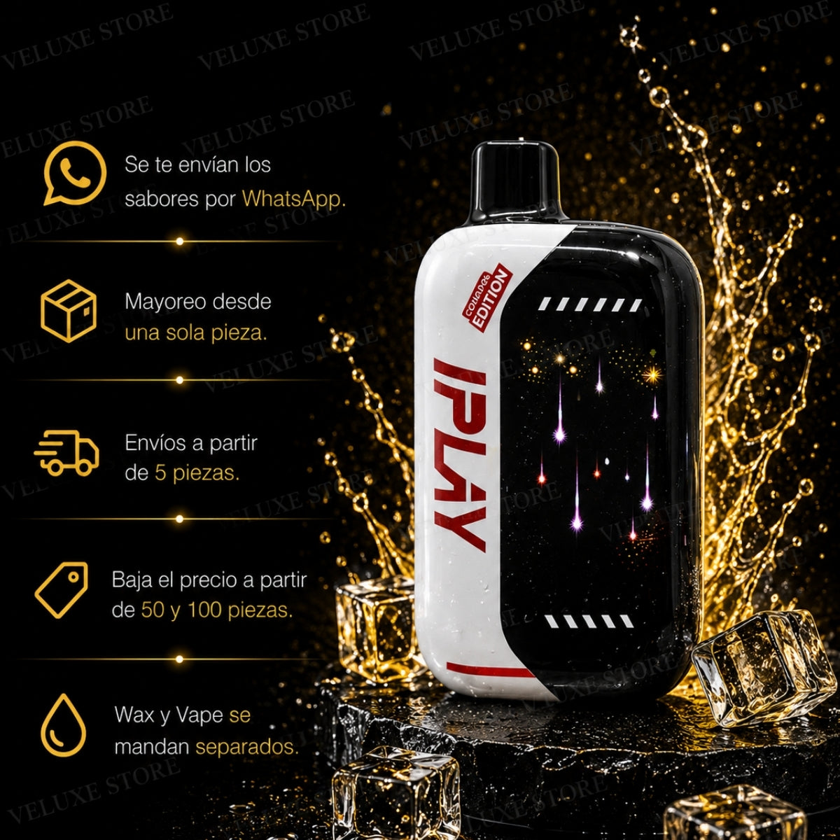 iPlay x CT - 50,000 puffs.