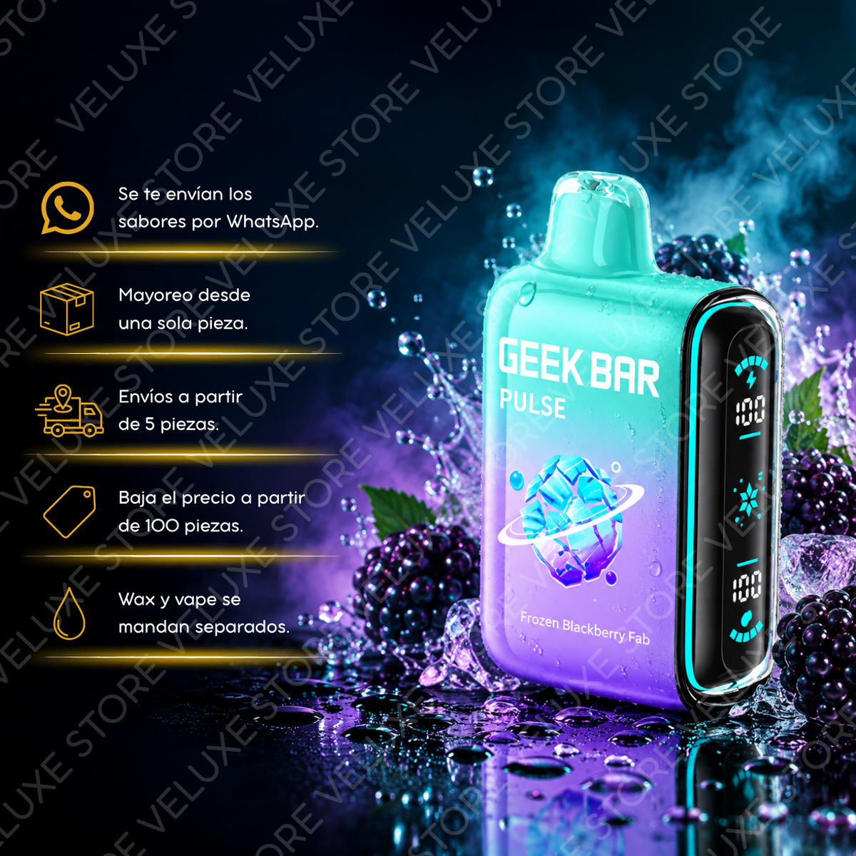 Geek Bar - 15,000 puffs.