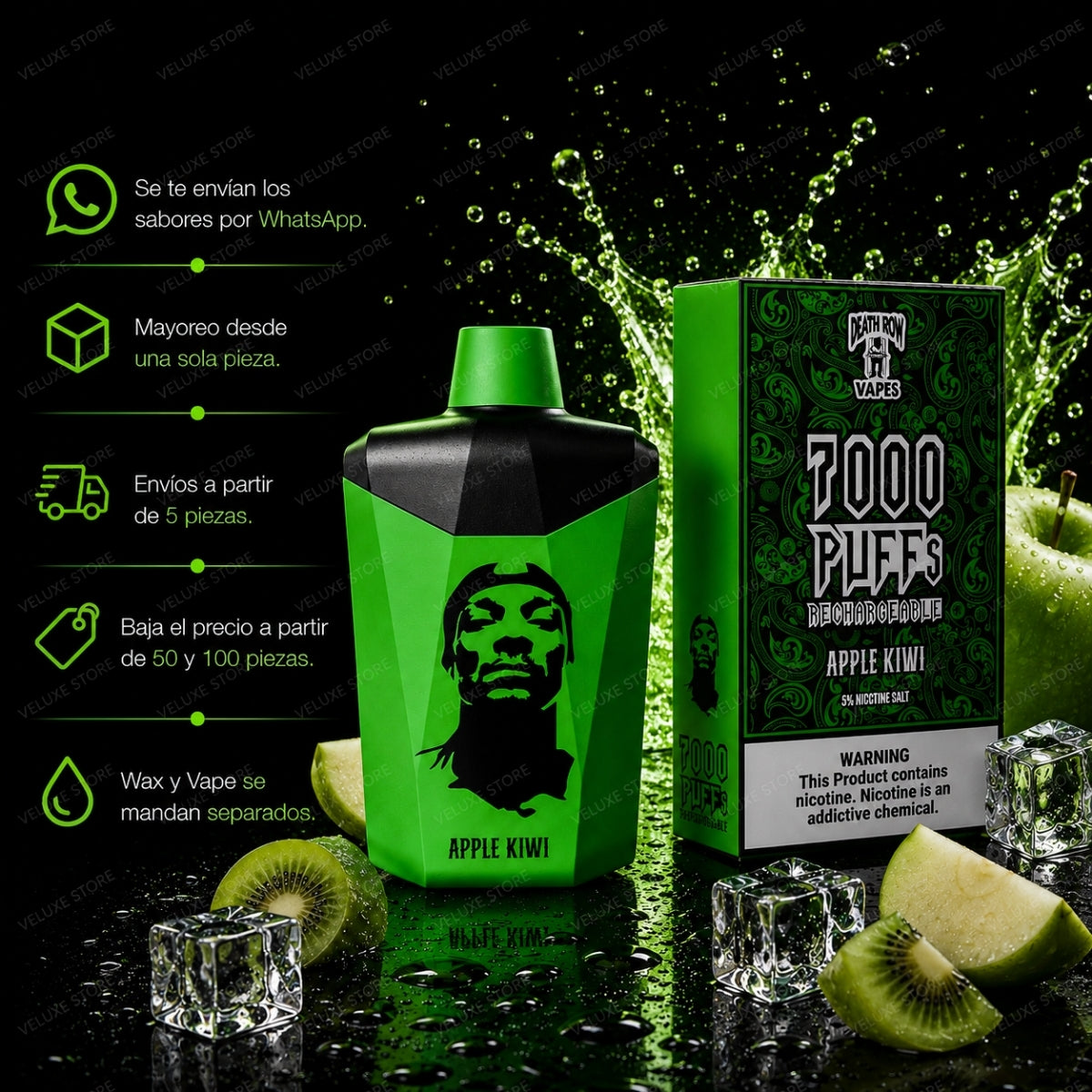 Snoop Dogg - 7,000 puffs.