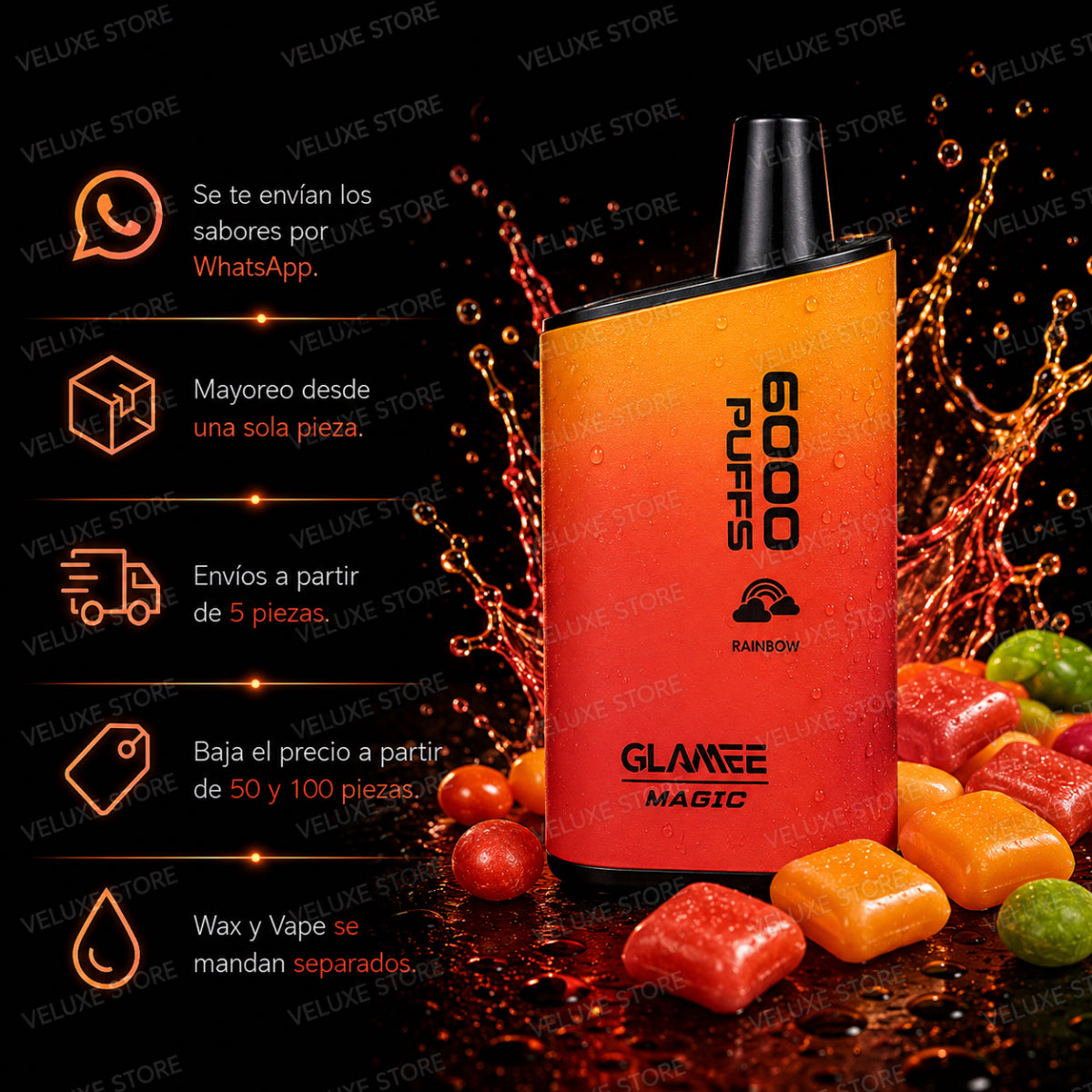 Glamee Magic - 6,000 puffs.