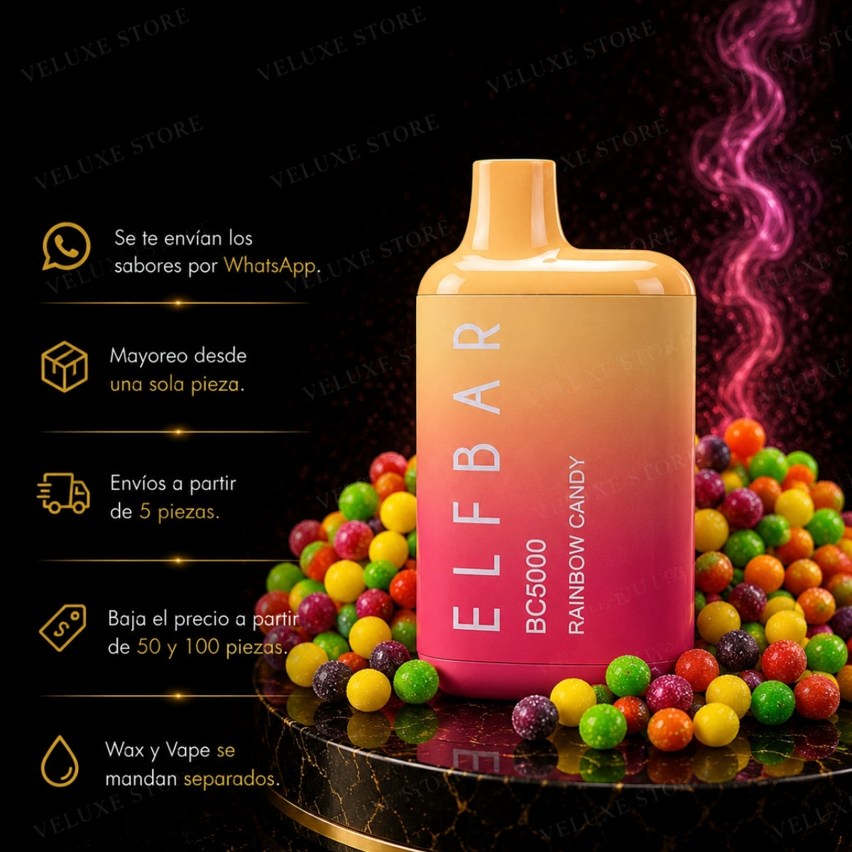 Elf Bar - 5,000 puffs.