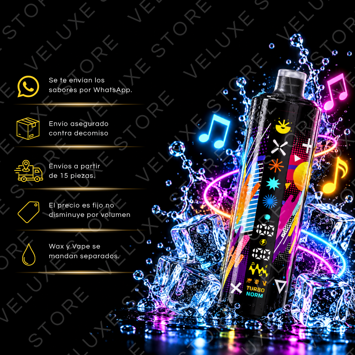 Maskking Fexo -  45,000 puffs (Con seguro)