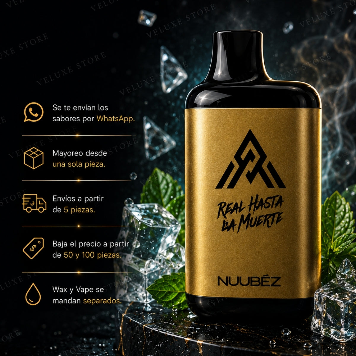 Anuel - 6,000 puffs.