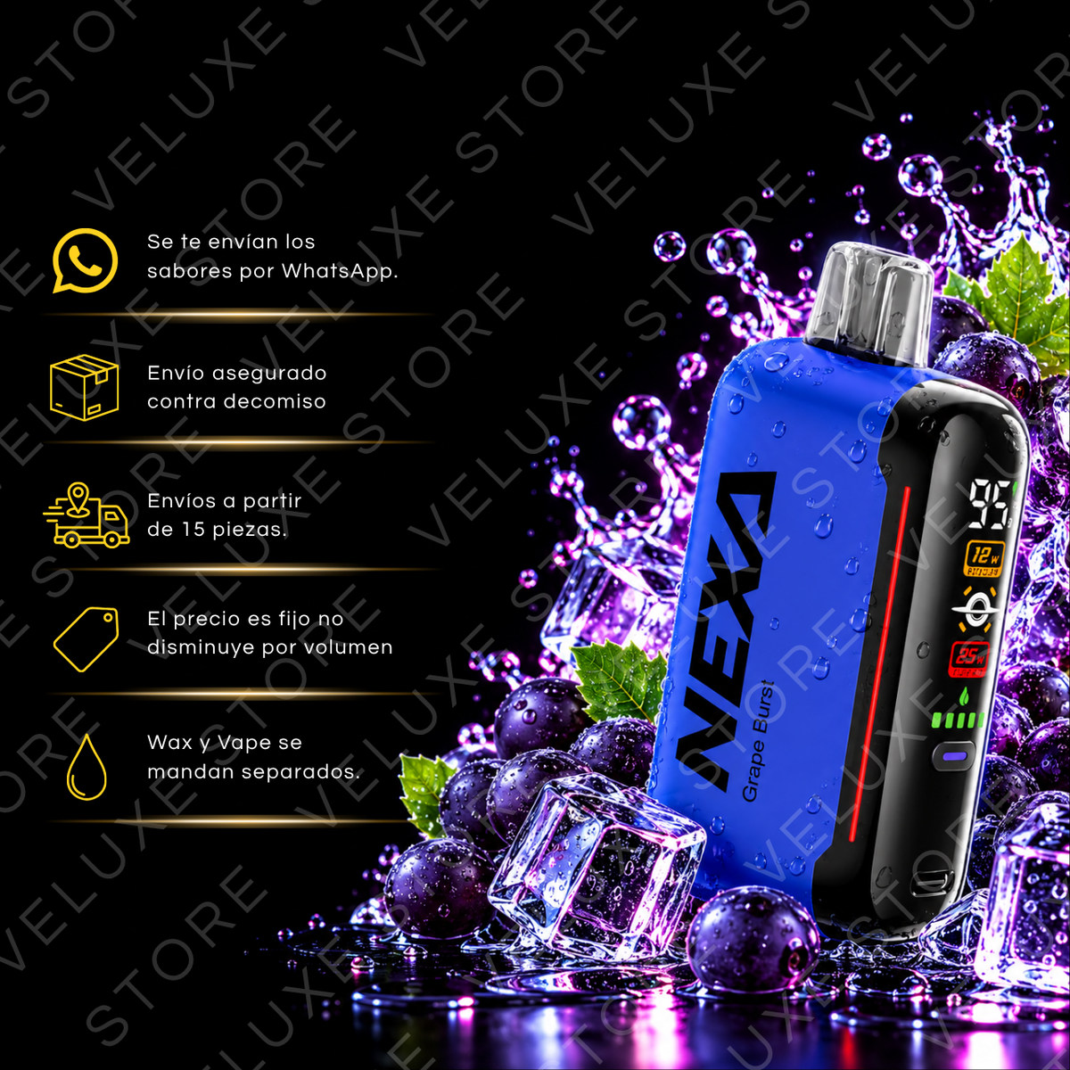 Nexa -  20,000 puffs (Con seguro)