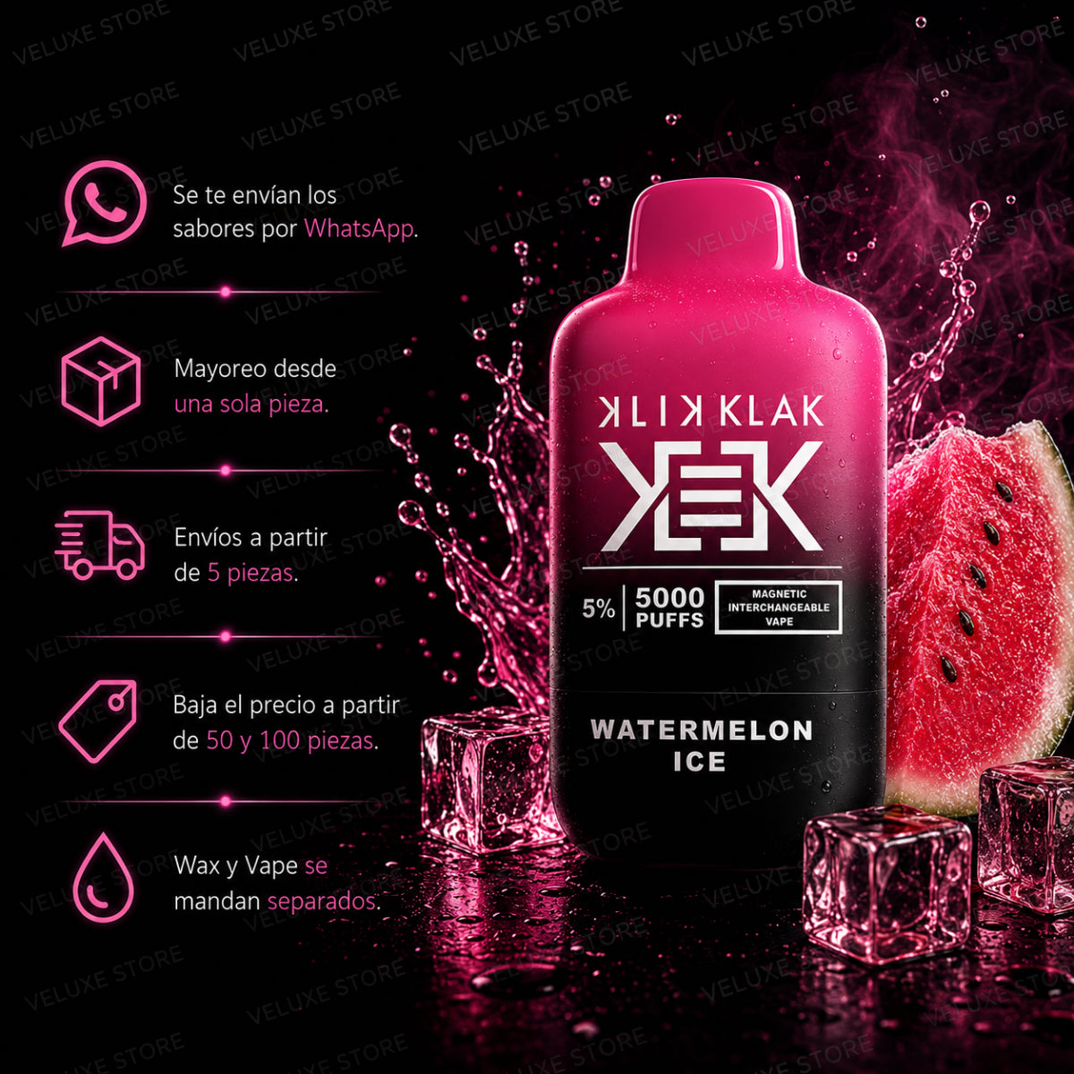 Klik Klak - 5,000 puffs.