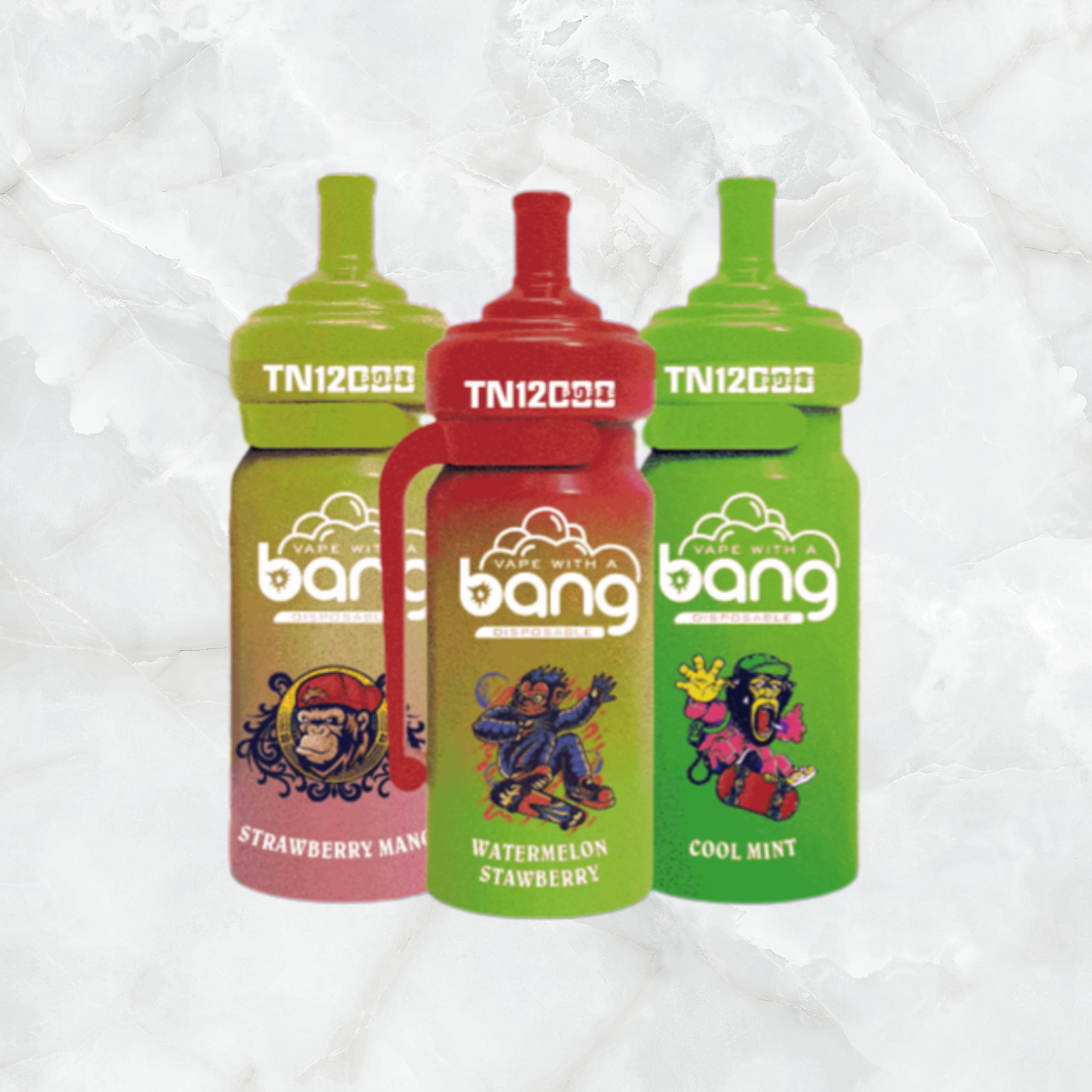 Bang - 12,000 puffs.