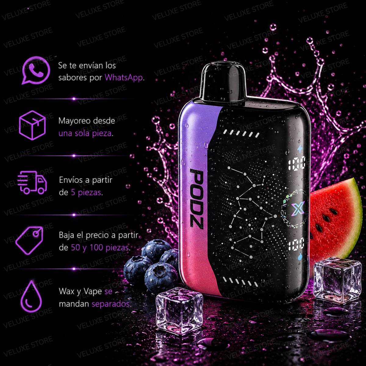 Podz X - 50,000 puffs.
