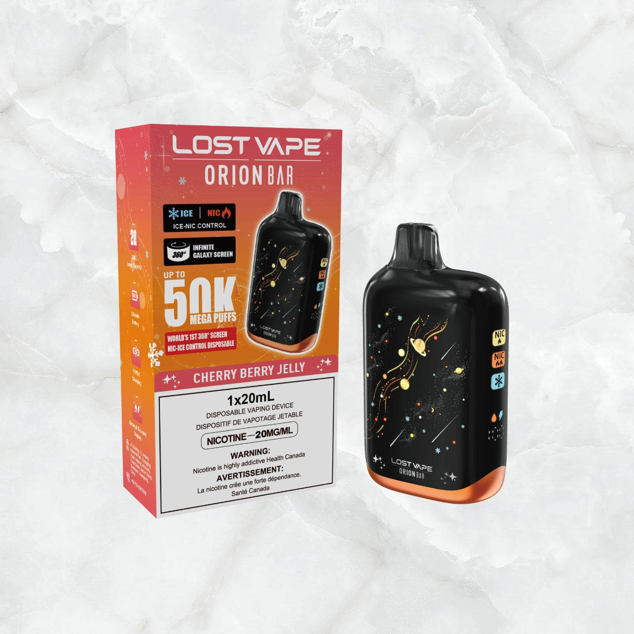 Lost Vape - 50,000 puffs.